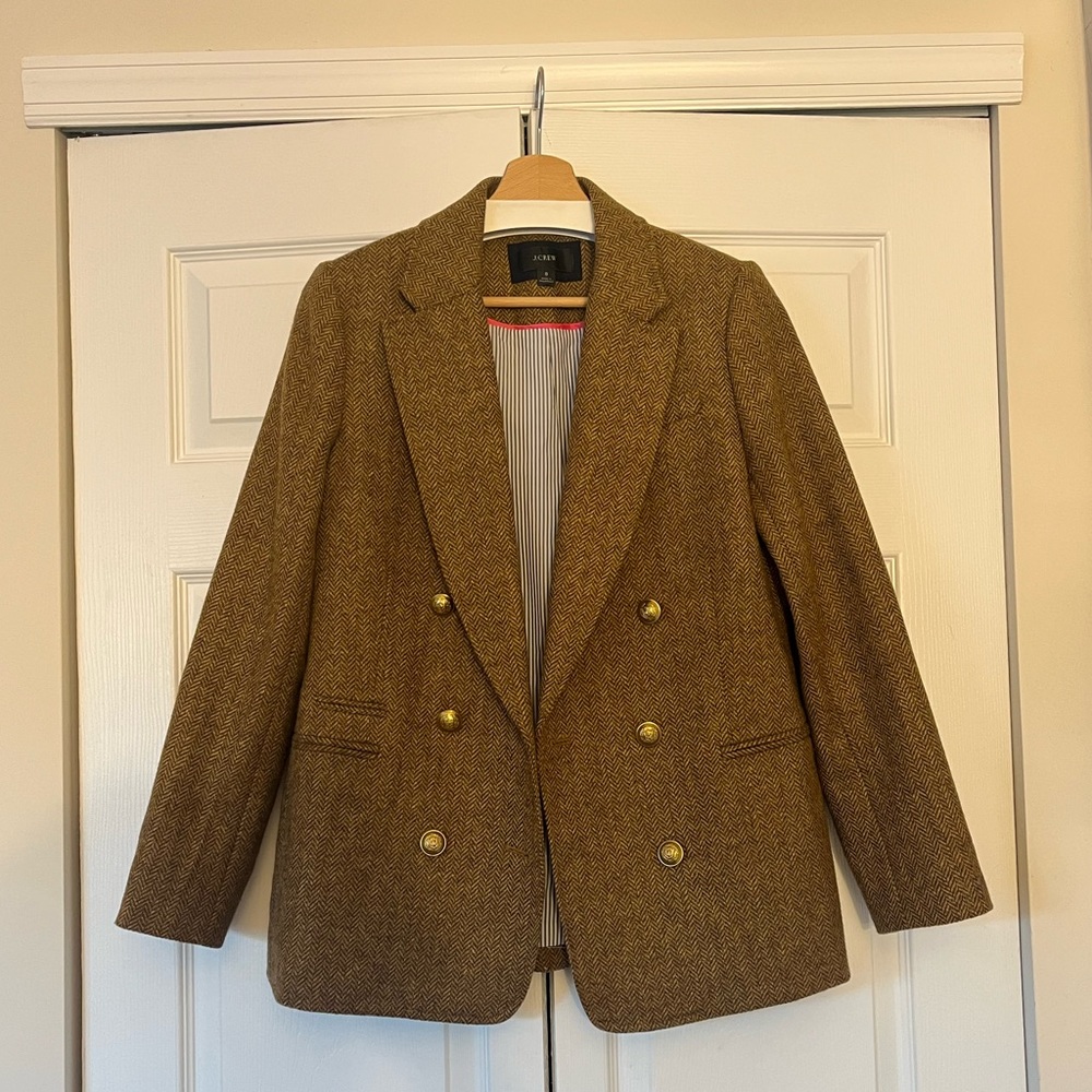 J Crew 100% Wool Blazer NWOT